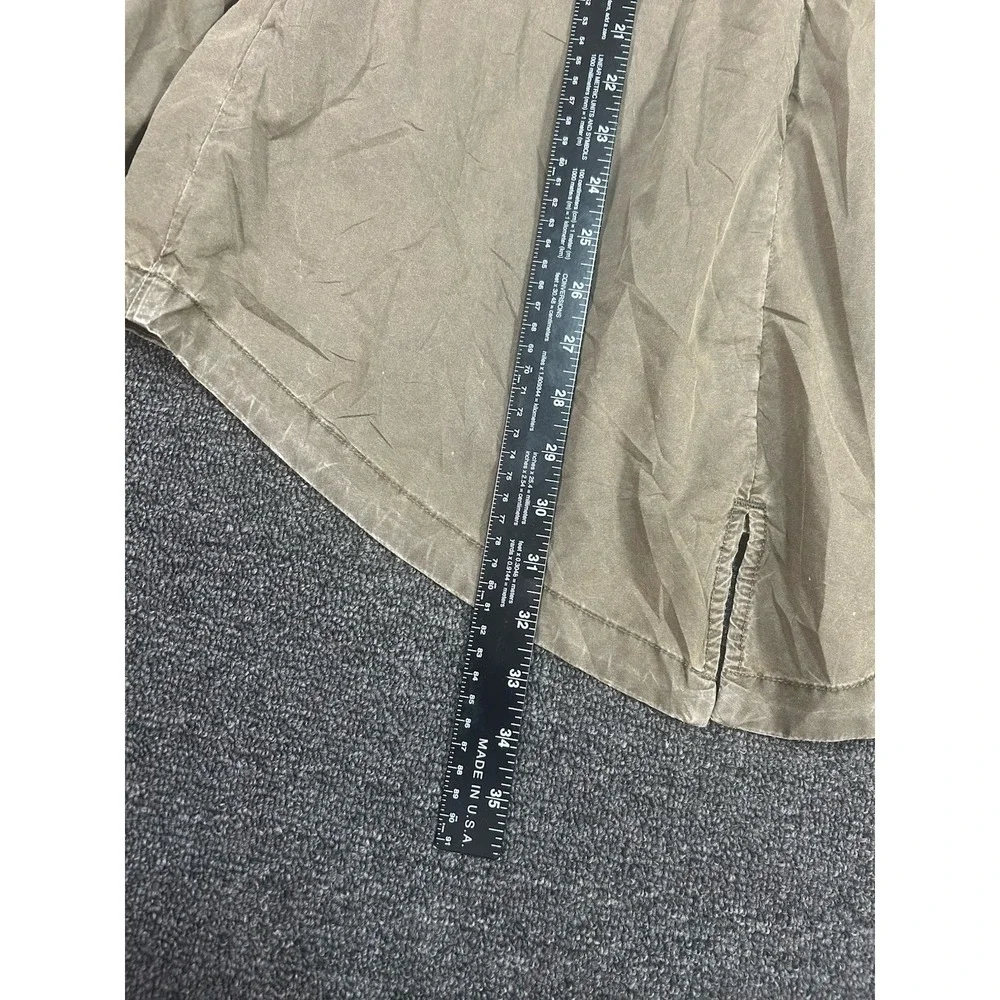 Levi's Jacket Women's Medium‎ Green Military Barn Chore Utility Zip Snap Army